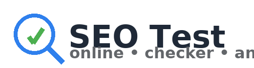SEO test online — logo